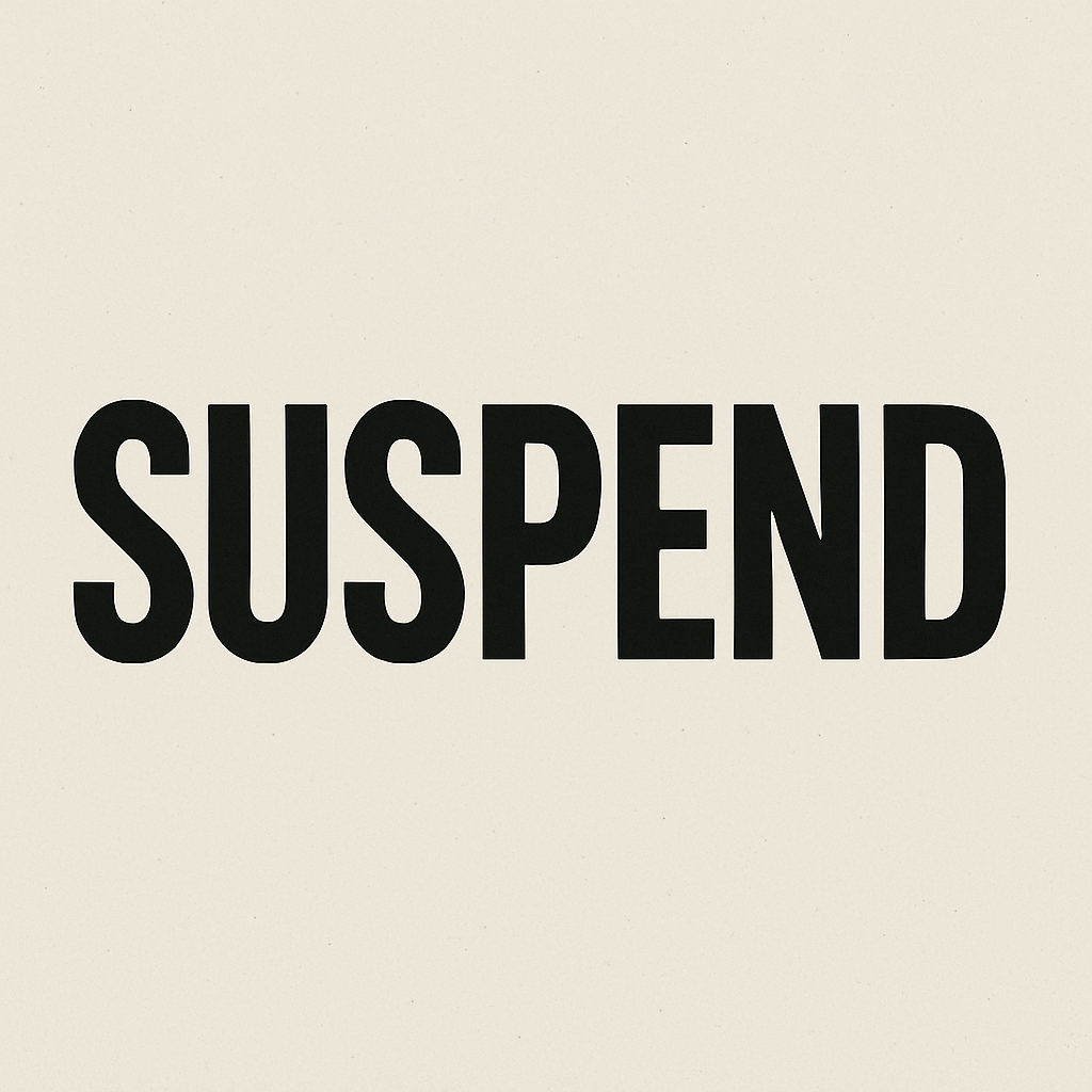 Suspended